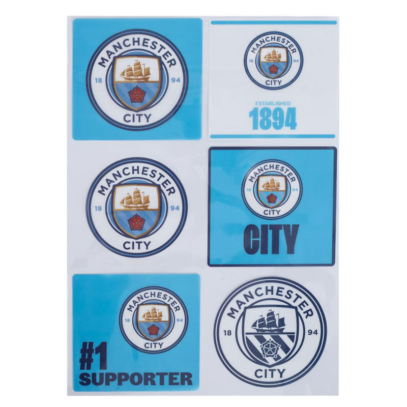Manchester City FC Car Decal Set collectible from Infinity Collectables 2026