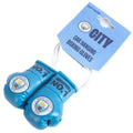 Manchester City FC Mini Boxing Gloves, side angle