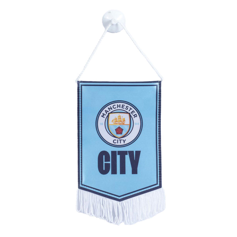 Manchester City FC Mini Pennant, side angle
