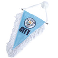 Manchester City FC Triangular Mini Pennant, alternate view