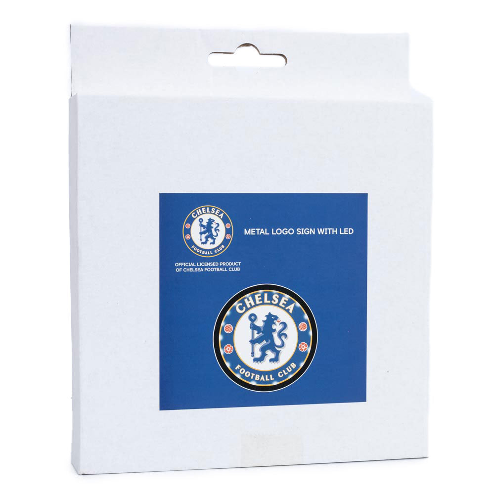 Chelsea FC Metal LED Logo Sign