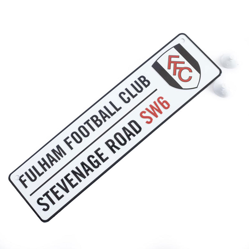 Fulham FC Window Sign, alternate view