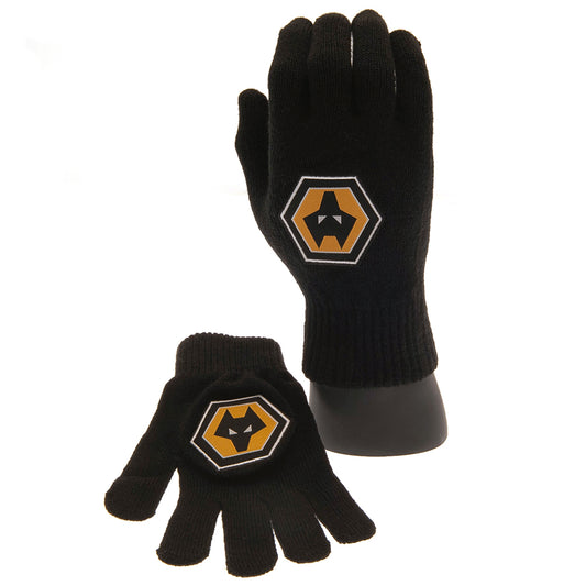 Wolverhampton Wanderers FC Knitted Gloves Junior collectible from Infinity Collectables 2026