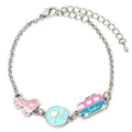Barbie Silver Plated Charm Bracelet collectible from Infinity Collectables 2026