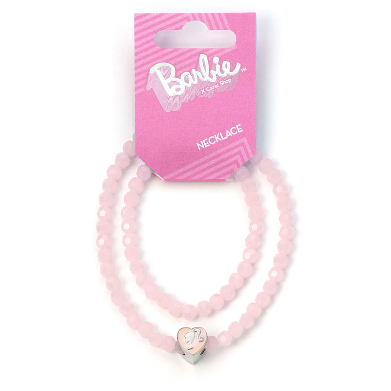 Barbie Bead Necklace, side angle