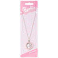 Barbie Spinning Silhouette Necklace, side angle