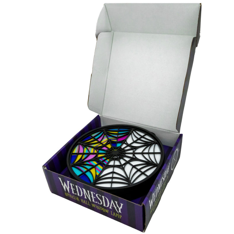 Wednesday Ophelia Hall Window Lamp, packaging shot