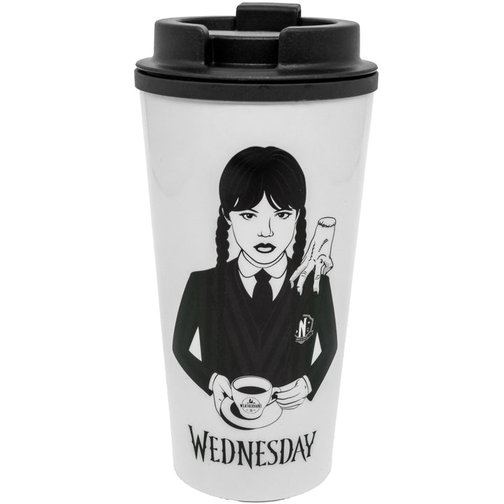 Wednesday Thermal Travel Mug