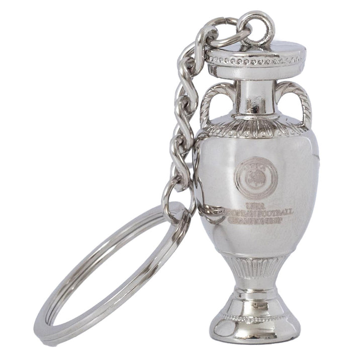 Official UEFA Euro 2024 3D Trophy Keyring
