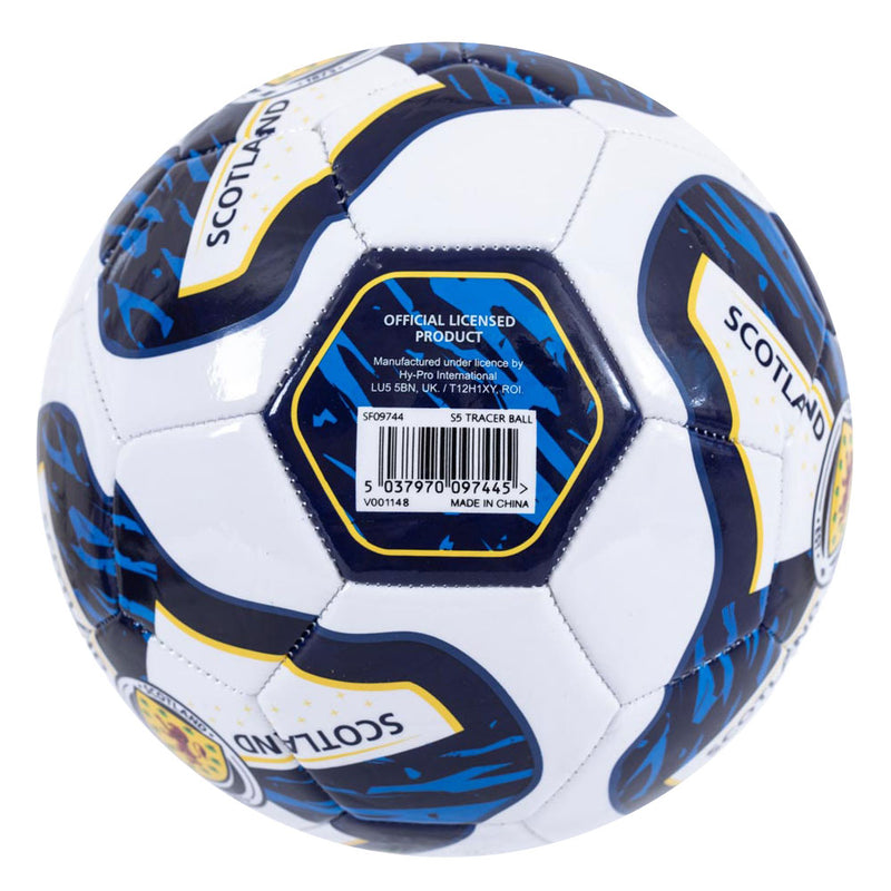 Scottish FA Tracer Football, close-up detail