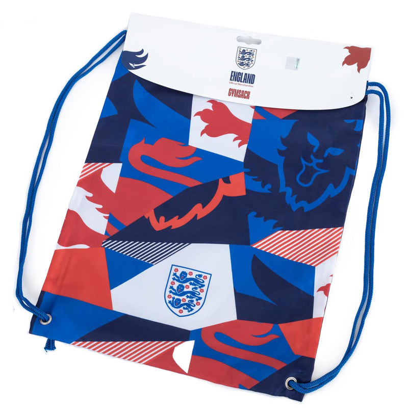 England FA Patch Gym Bag, close-up detail