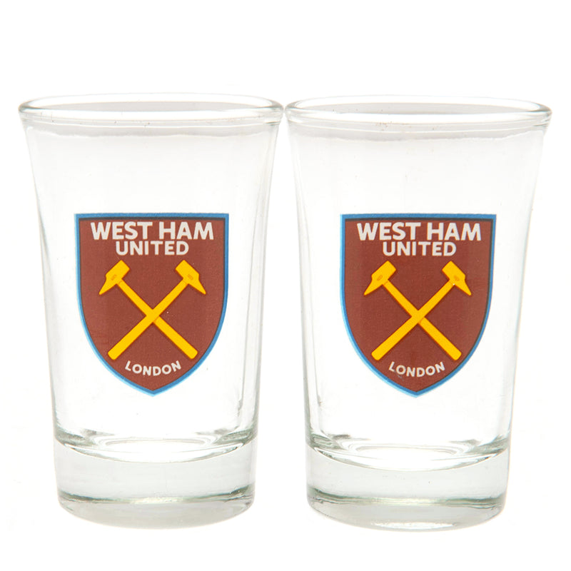 West Ham United FC 2pk Shot Glass Set collectible from Infinity Collectables 2026
