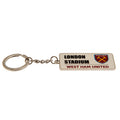 West Ham United FC Street Sign Keyring, alternate view
