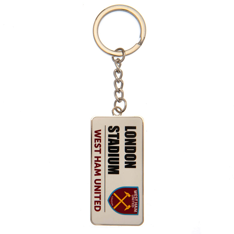 West Ham United FC Street Sign Keyring collectible from Infinity Collectables 2026