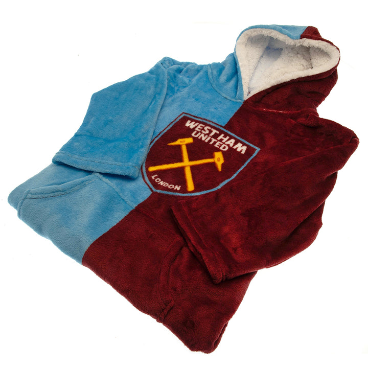 West Ham United FC Poncho Blanket Kids