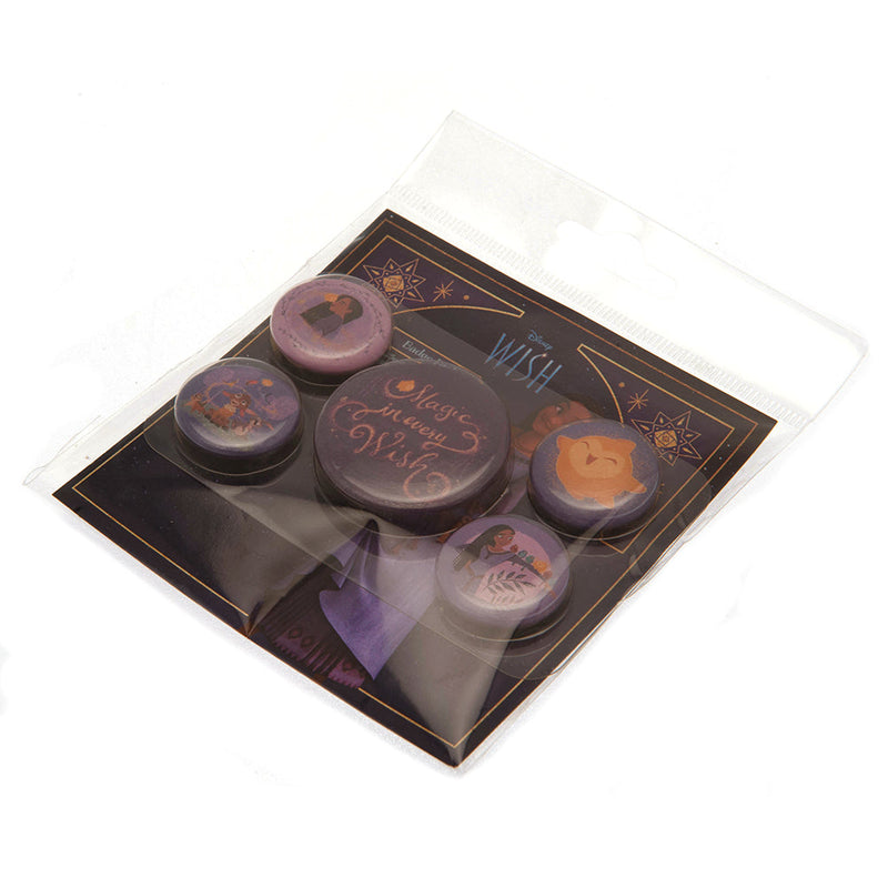 Wish Button Badge Set, side angle