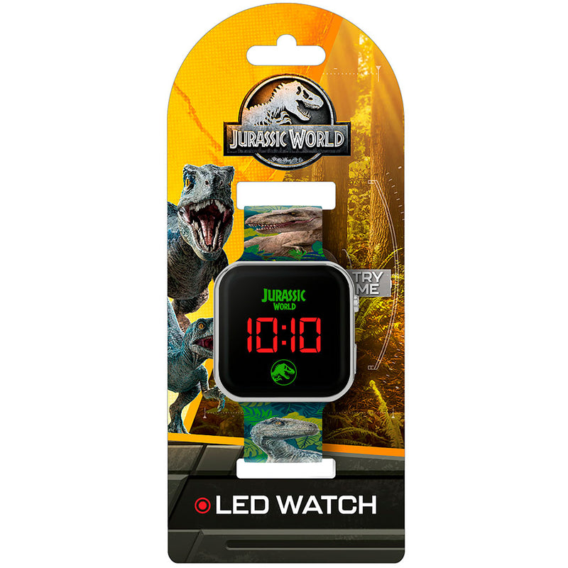 Jurassic World Junior LED Watch, side angle
