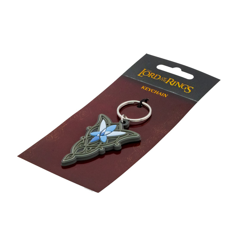 The Lord Of The Rings Evenstar PVC Keyring, side angle