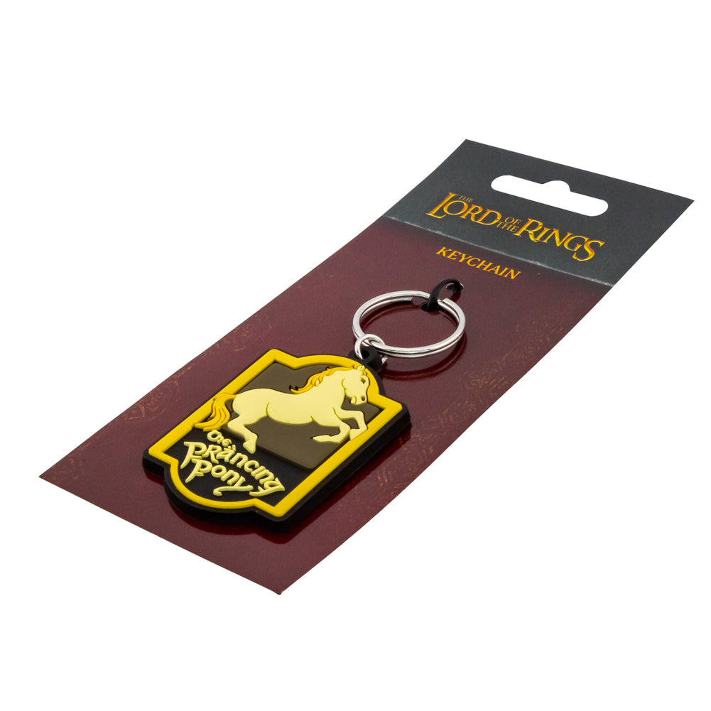 The Lord Of The Rings PVC Prancing Pony Keyring