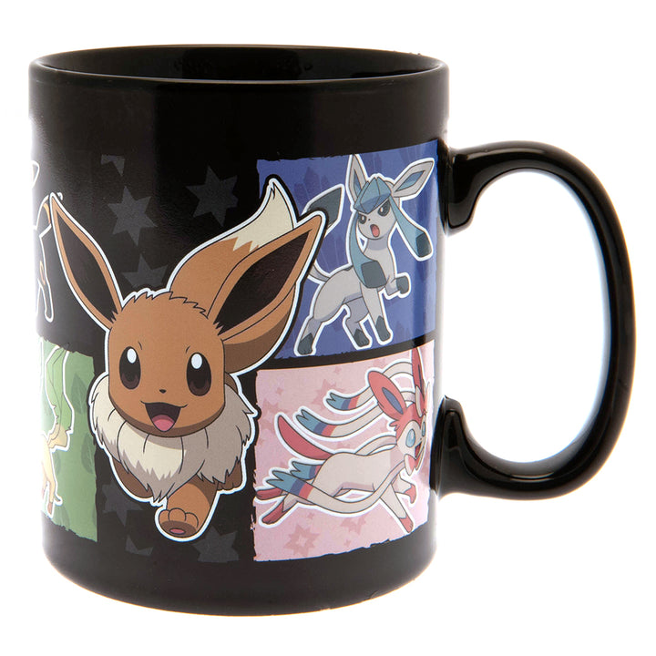 Pokemon Heat Changing Mega Mug Eevee