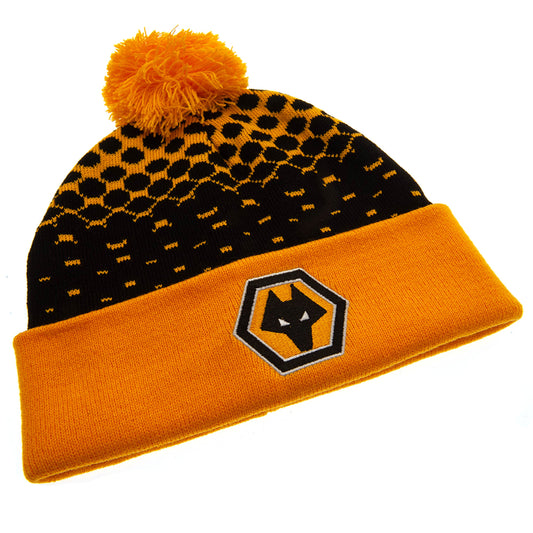 Wolverhampton Wanderers FC Fade Ski Hat, alternate view
