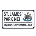 Newcastle United FC Street Sign Badge collectible from Infinity Collectables 2026