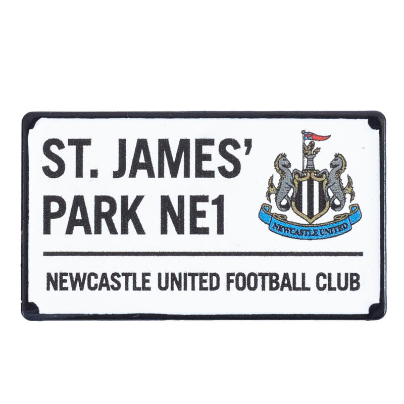 Newcastle United FC Street Sign Badge collectible from Infinity Collectables 2026