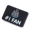 Newcastle United FC 3pc Badge Set, close-up detail
