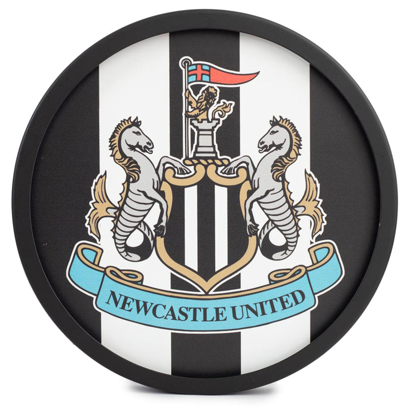 Newcastle United FC Metal LED Logo Sign, alternate view