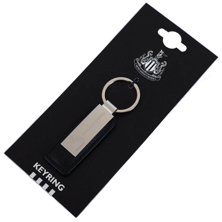 Newcastle United FC Leather Key Fob