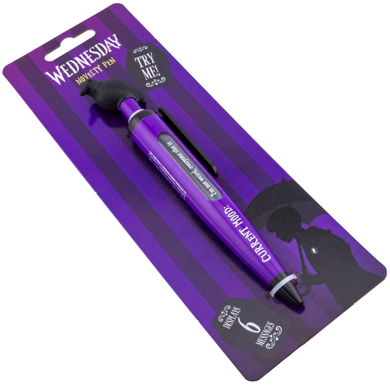 Wednesday Quote Pen, side angle