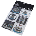 Newcastle United FC Car Decal Set, side angle