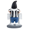 Newcastle United FC Street Sign Gnome, side angle