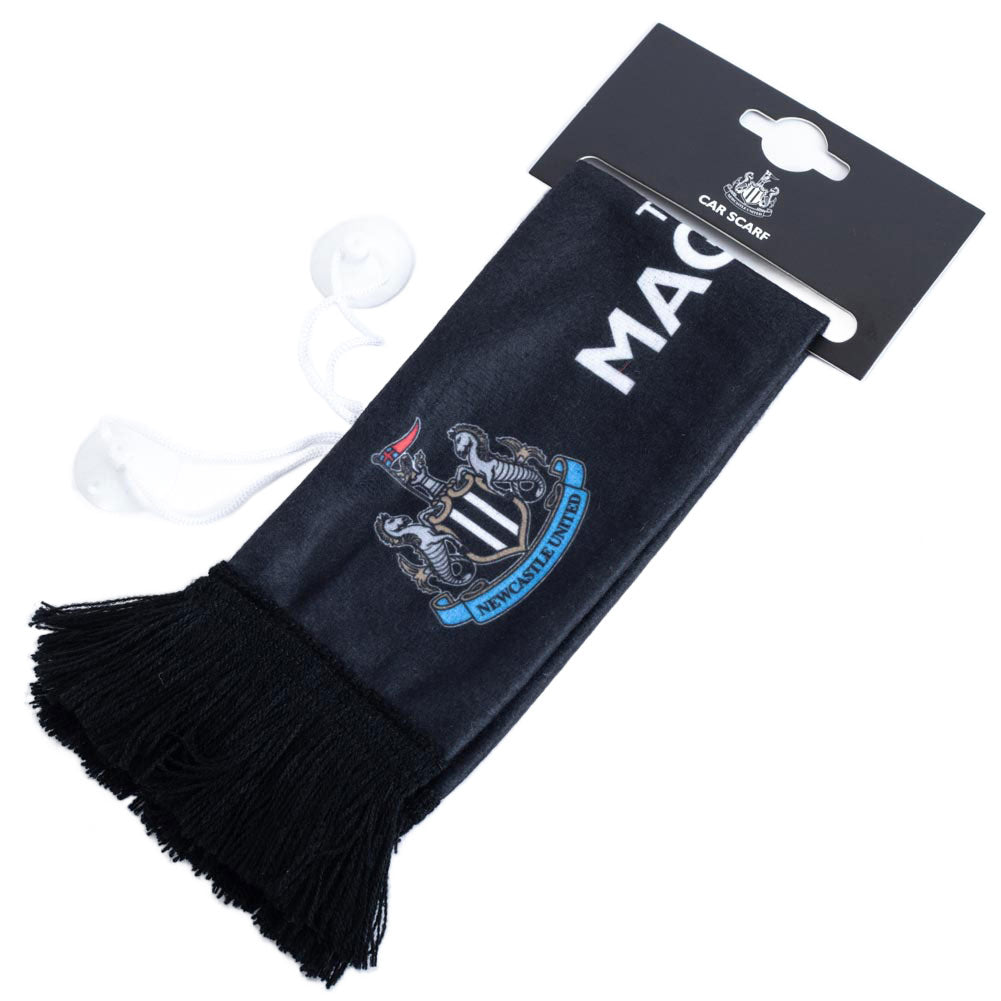 Newcastle United FC Magpies Mini Car Scarf