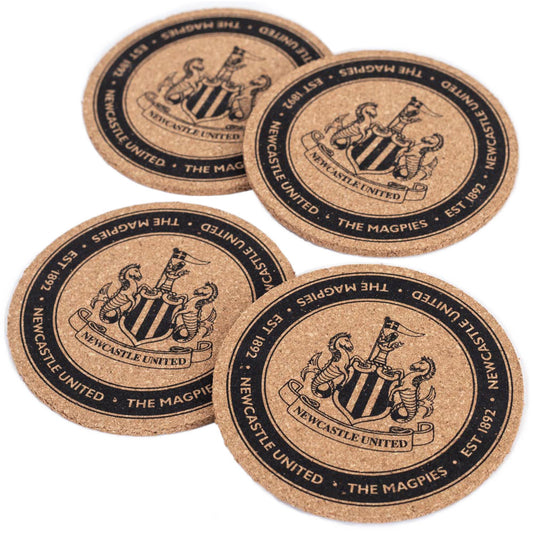 Newcastle United FC 4pk Coaster Set, alternate view
