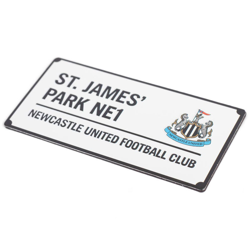 Newcastle United FC Street Sign Fridge Magnet, alternate view