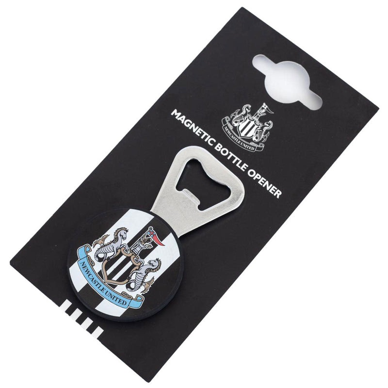 Newcastle United FC Magnetic Bottle Opener, side angle