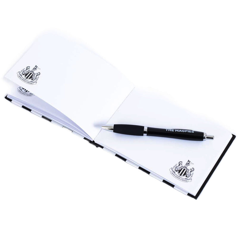 Newcastle United FC Autograph Book & Pen, side angle