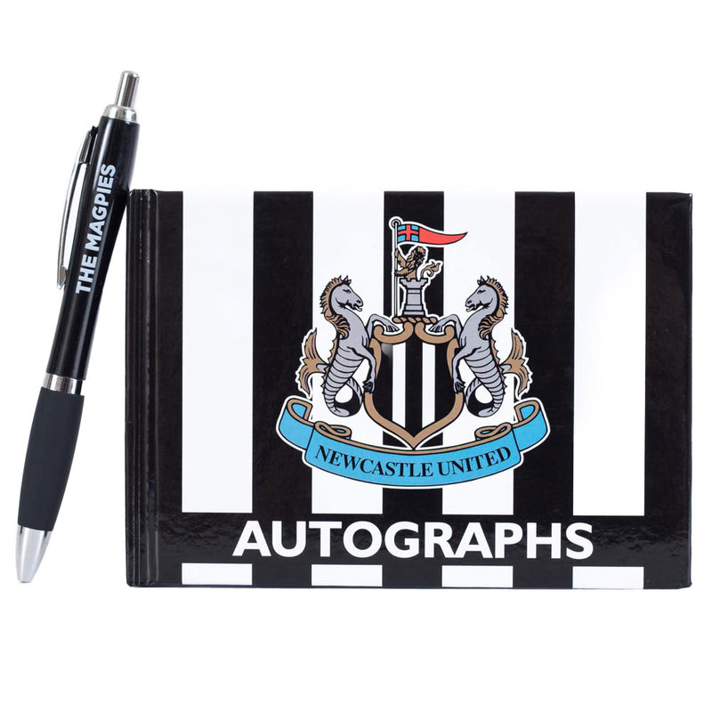Newcastle United FC Autograph Book & Pen collectible from Infinity Collectables 2026