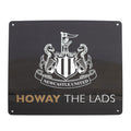 Newcastle United FC Tunnel Sign, side angle