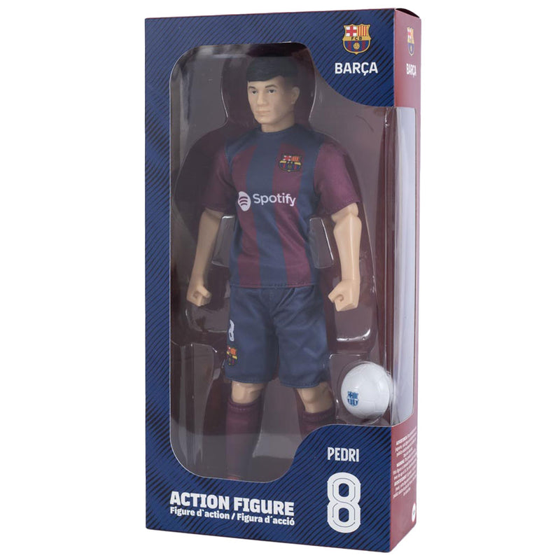 FC Barcelona Pedri Action Figure, showing reverse
