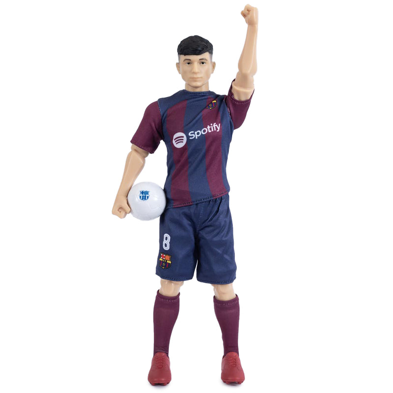 FC Barcelona Pedri Action Figure, rear view