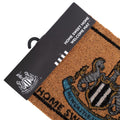 Newcastle United FC Doormat, side angle