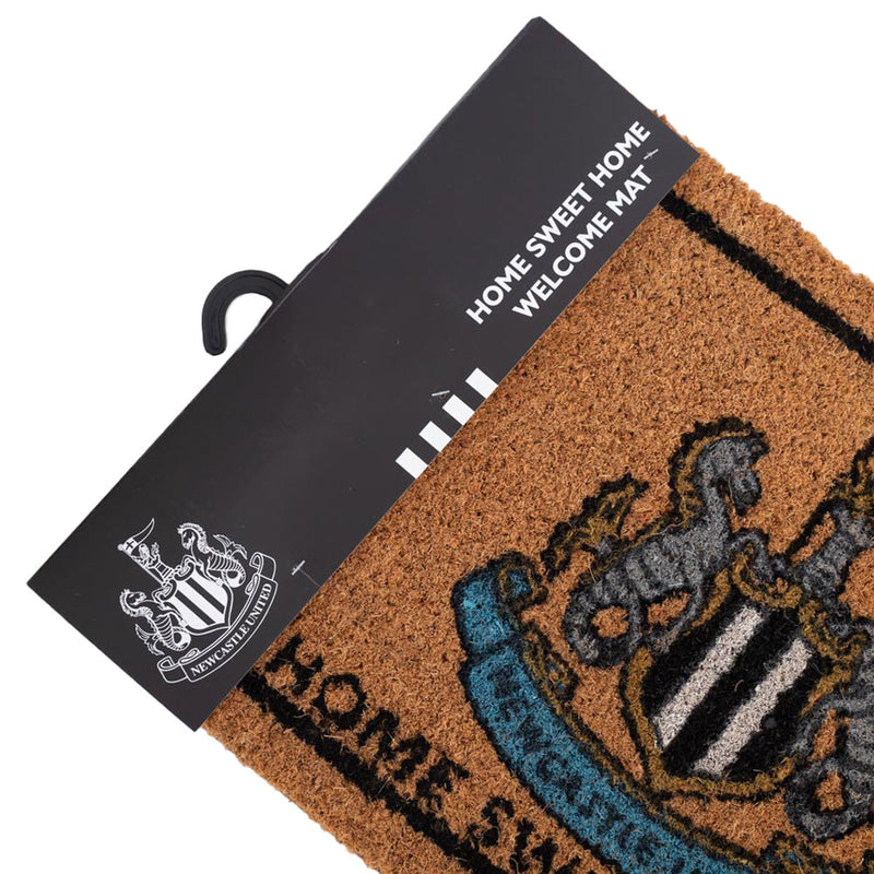 Newcastle United FC Doormat, side angle