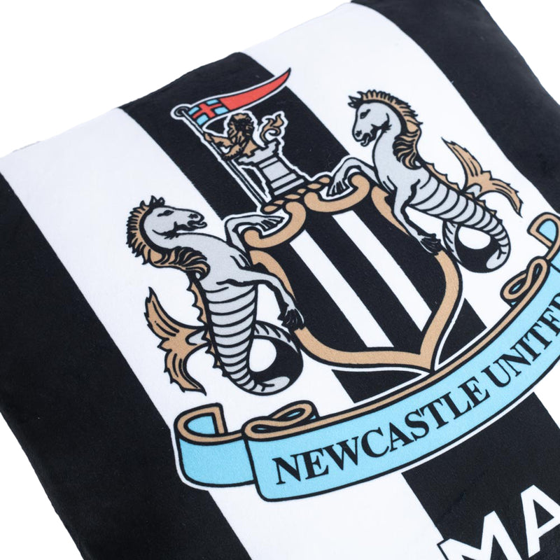 Newcastle United FC Cushion, side angle