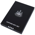 Newcastle United FC Leather Wallet, Fob & Pen Set, rear view