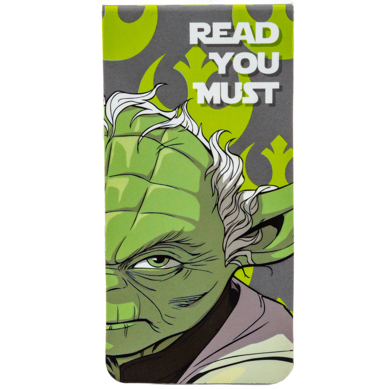 Star Wars Yoda Magnetic Bookmark, side angle