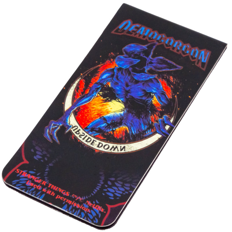 Stranger Things Magnetic Bookmark, close-up detail