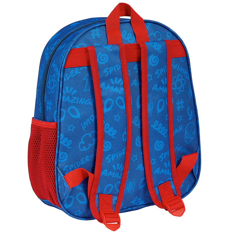 Spider-Man Junior Backpack, side angle