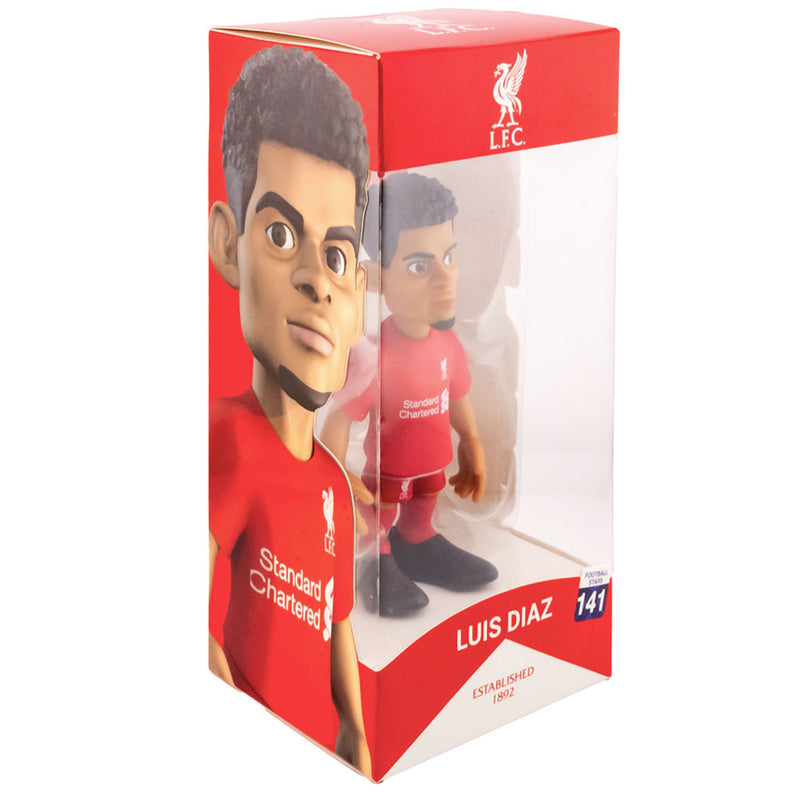 Liverpool FC MINIX Figure 12cm Diaz, size reference